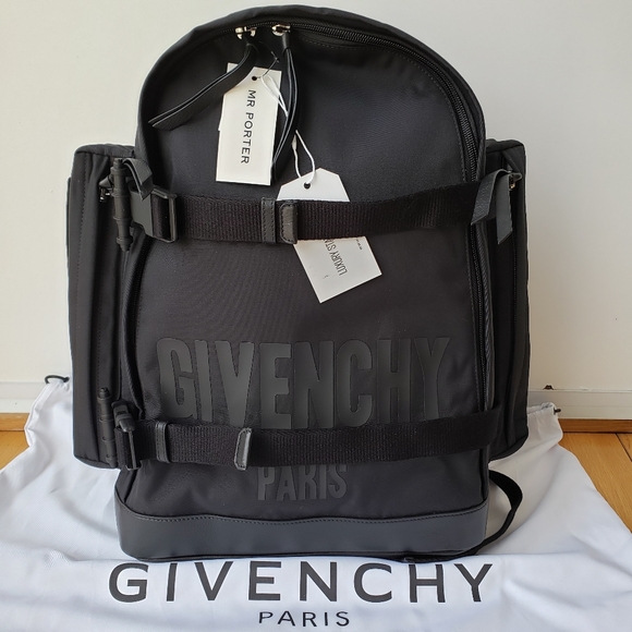 Givenchy Other - $1695 Givenchy Canvas Leather Backpack Mr. Porter